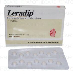 Leradip 10mg Tablet Uses, Side Effects, and Price
